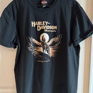 Harley-Davidson Black Tee with Logo